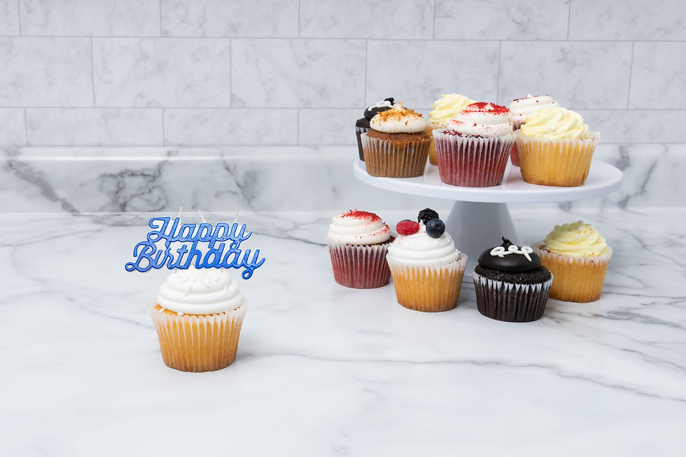 Thumbnail: priabella Birthday Candle Cursive Happy Birthday - Assorted