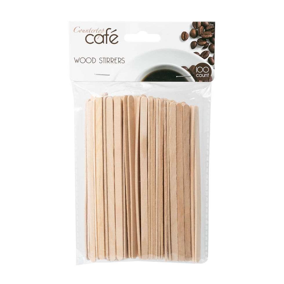 Thumbnail: Countertop Café Wood Stirs - 100 Count