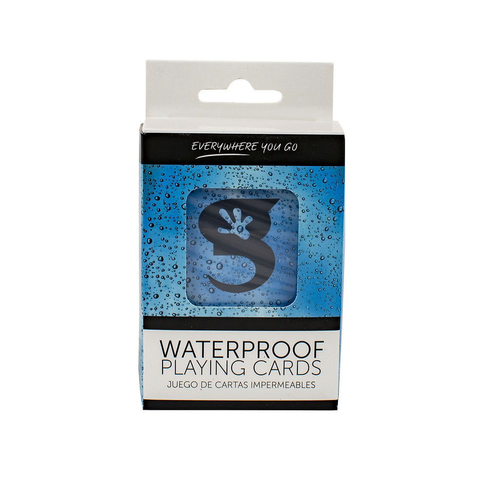 Thumbnail: geckobrands Waterproof Playing Cards