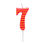 Thumbnail: priabella Print Birthday Candle 7