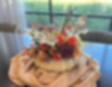 White Pumpkin Centerpiece