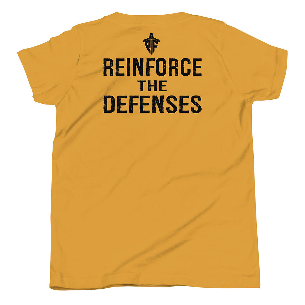 Thumbnail: Youth T-Shirt - Reinforce The Defenses