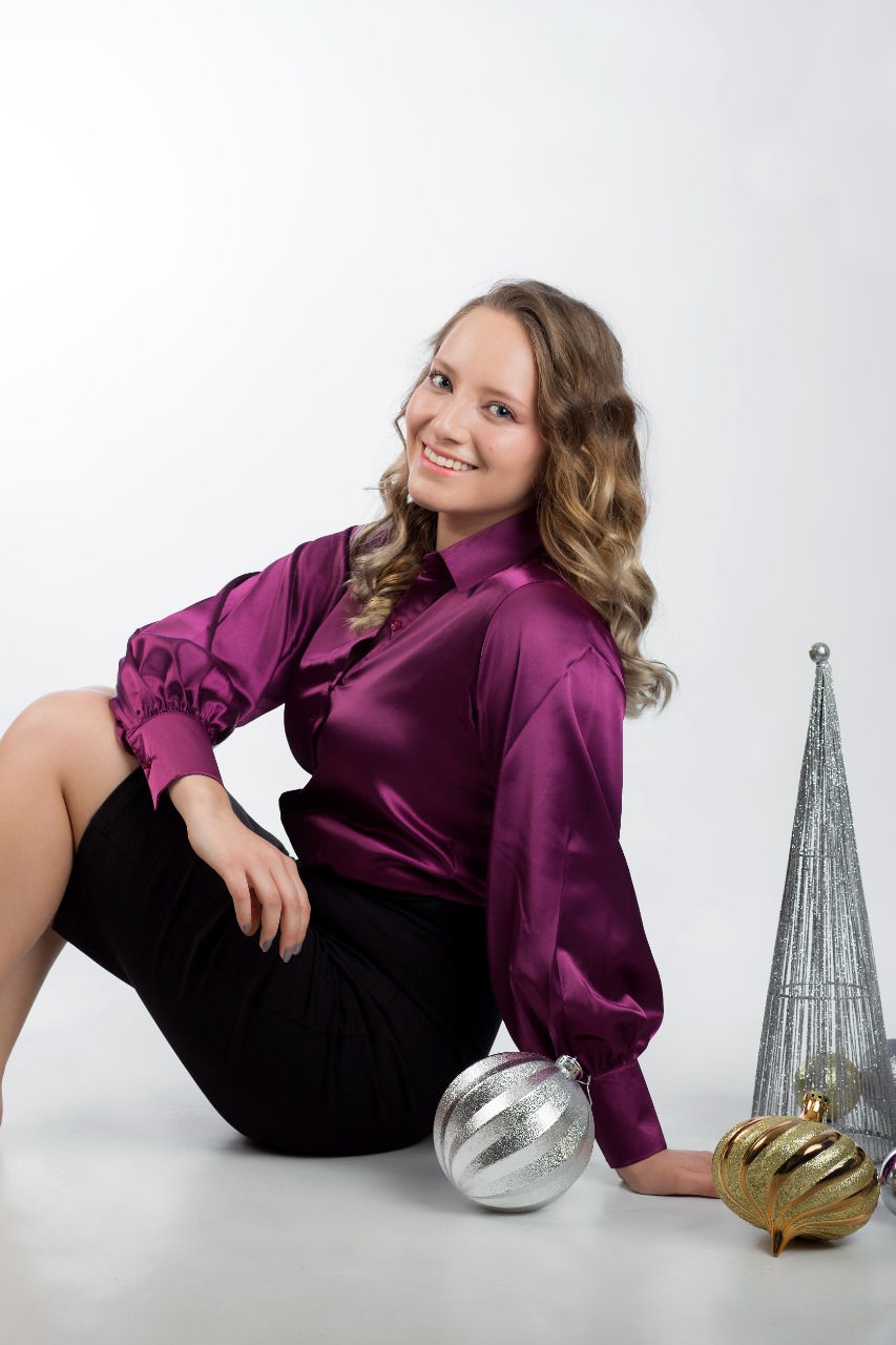 Camisa Elegante de Manga Globo