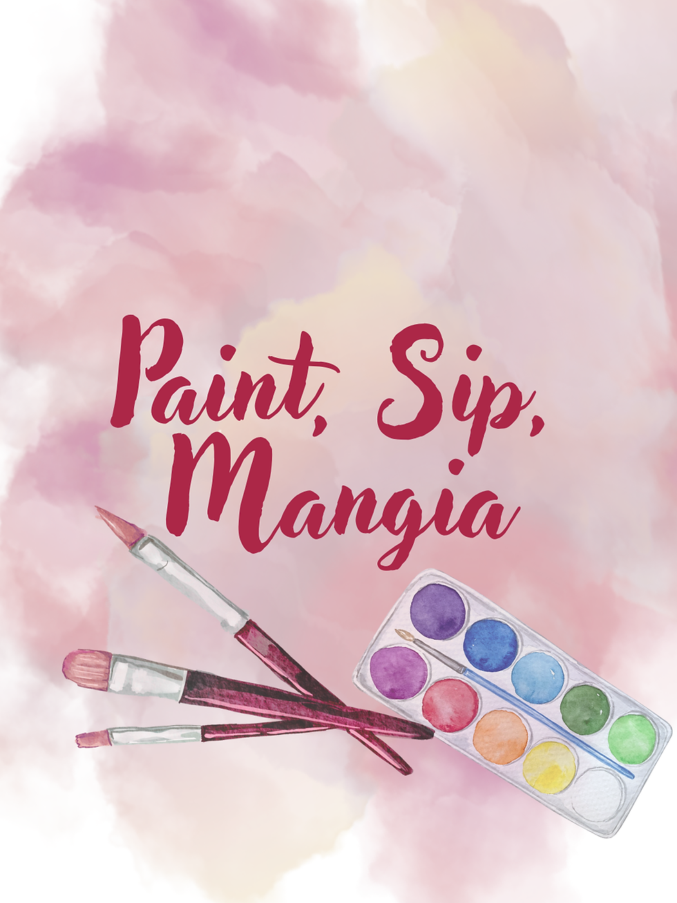 Paint & Sip at Mangia Cibo