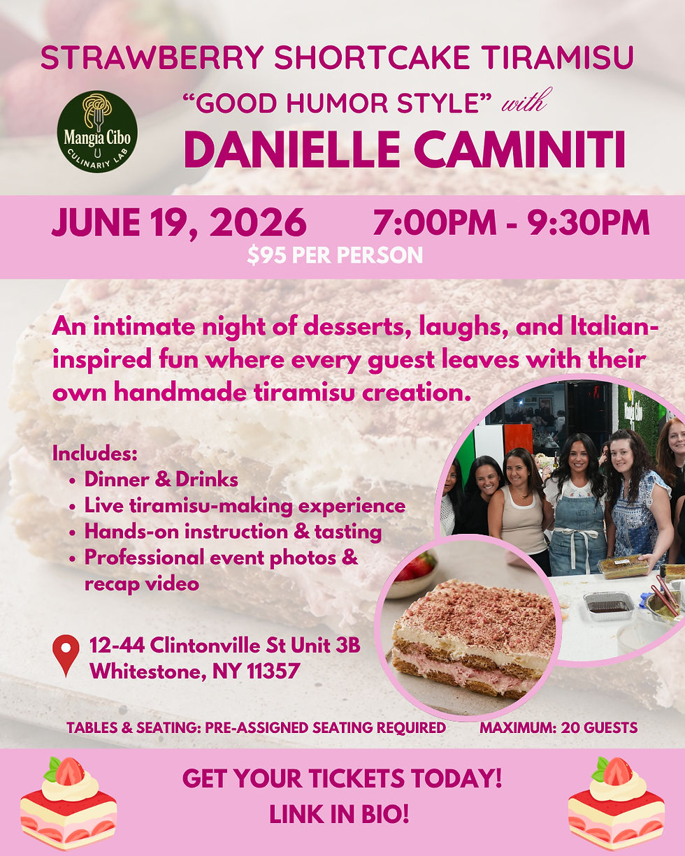 Strawberry Shortcake Tiramisu with Danielle Caminiti
