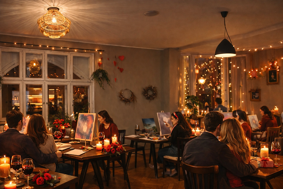 ❤️ VALENTÝNSKÉ MALOVÁNÍ