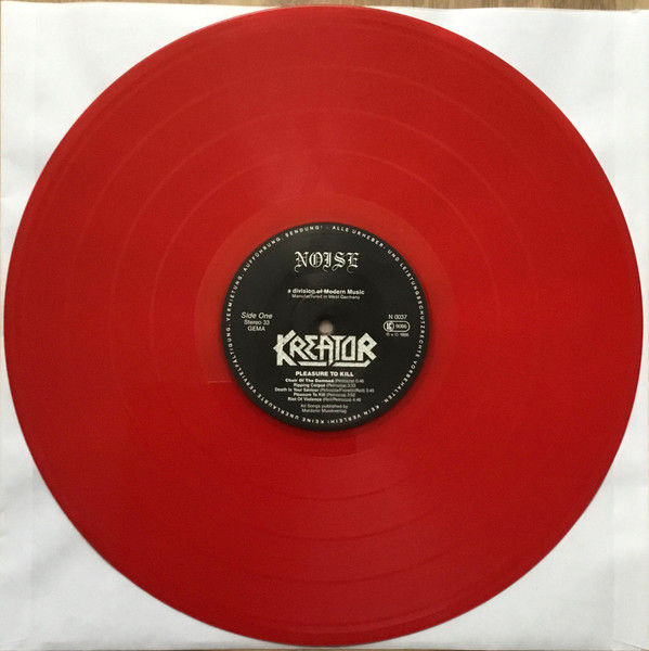 Thumbnail: Kreator - Pleasure To Kill (Red vinyl 1986)