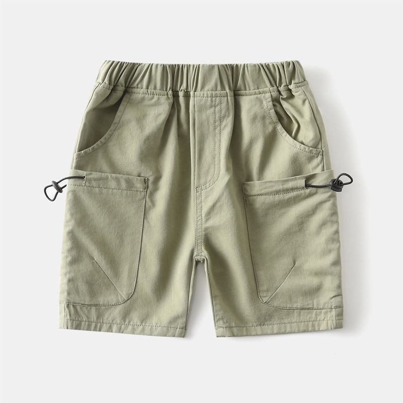 Thumbnail: Cotton Children Brown Short Pants for Boys 2 to 3 4 5 6 7 8 Years Kids Shorts 20