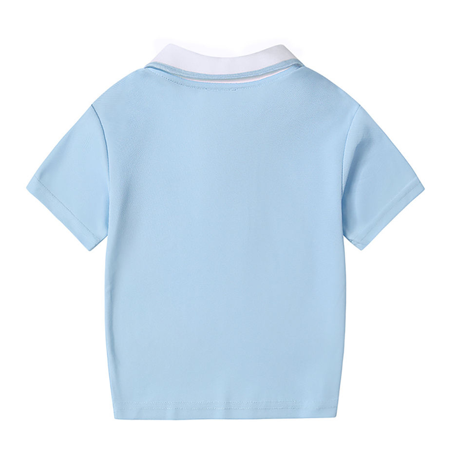 Thumbnail: Kids Color Block Polo Shirt