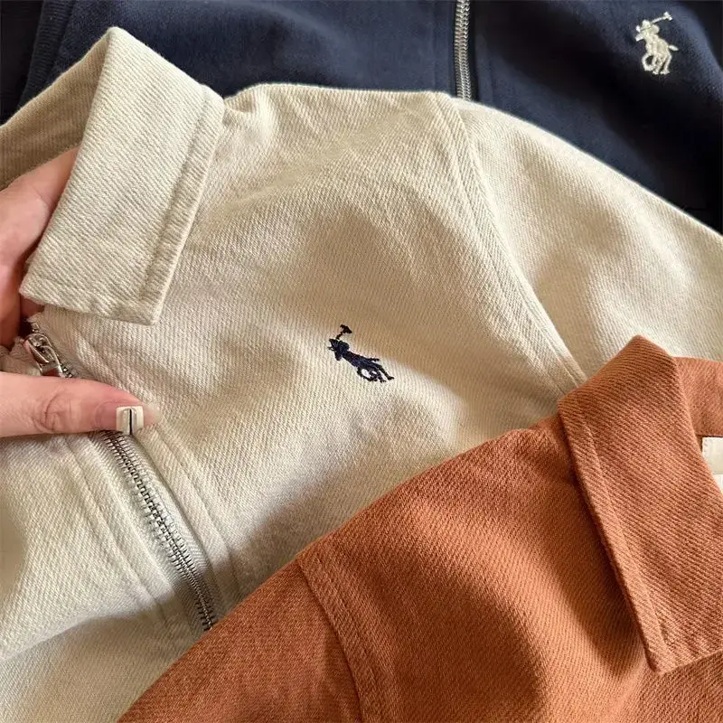Thumbnail: Kids Embroidered Cotton Jacket