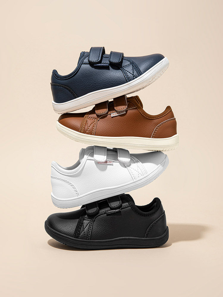 Thumbnail: HOBIBEAR Kids Barefoot Shoes Little/Big/Kid Wide Toe Minimalist Sneakers Lightwe