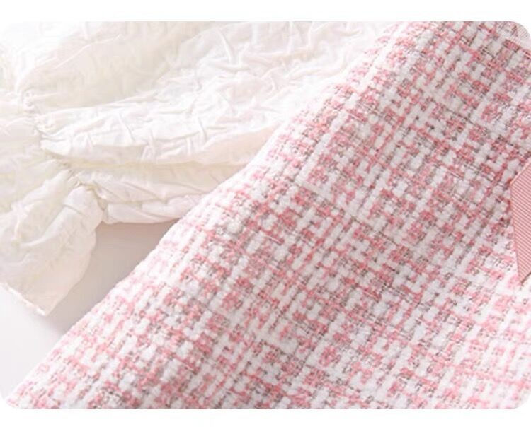 Thumbnail: Girls Long Sleeve Skirt Cute Loose Dress Outer Wear Spring New Korean Style Clot