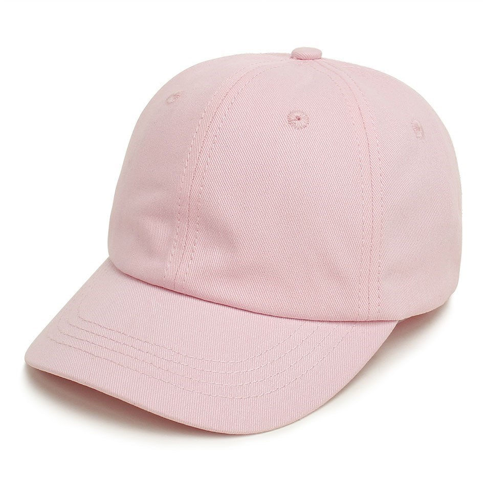Thumbnail: Baby Girl Baseball Caps Pink Black White Gray Children Low Profile Sun Hat Kids 