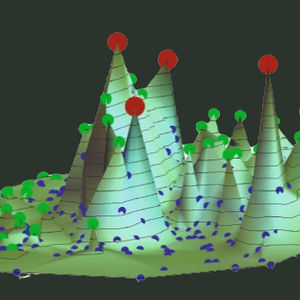 Scale-Invariant Creative Search 
