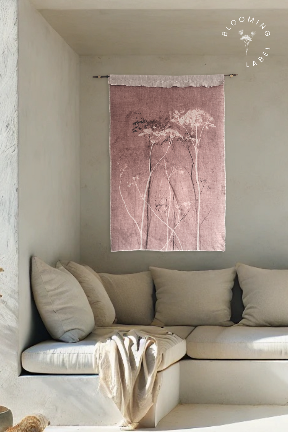 Thumbnail: MYSTERIUM - LILAC BLUSH ~ On Linen