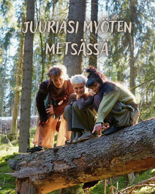 Juuriasi myöten metsässä -esityksen kuva