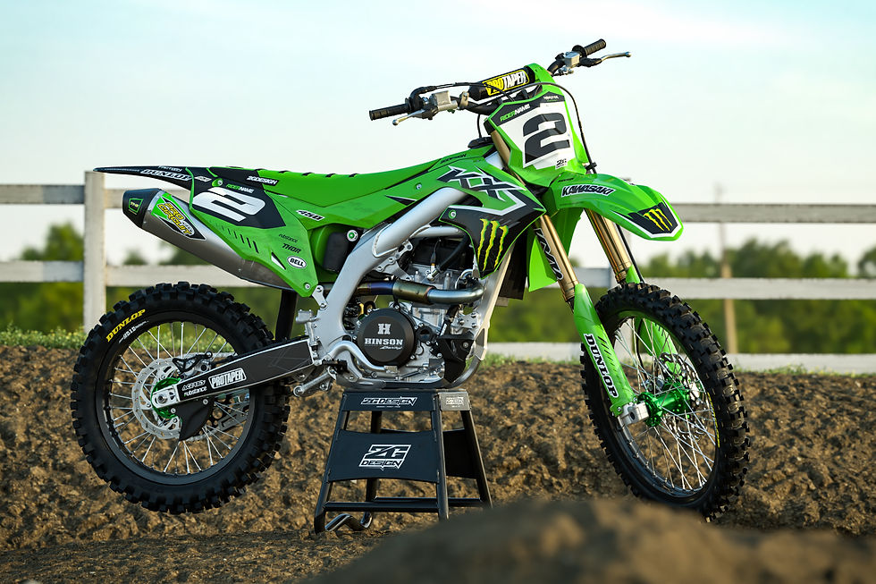 Miniature : KIT DECO KAWASAKI MONSTER