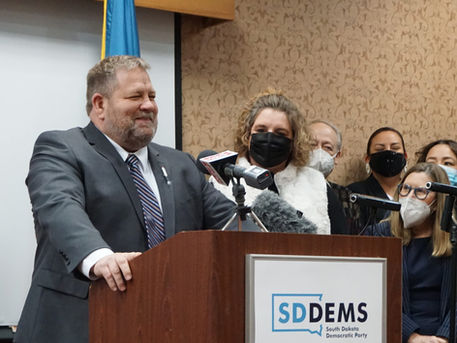 Rep. Jamie Smith Announces Run For Governor of South Dakota