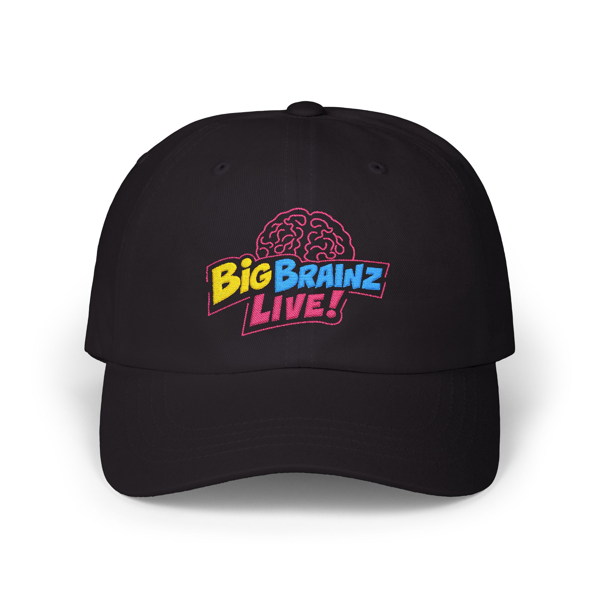 Big Brainz Live! Logo Embroidered Hat