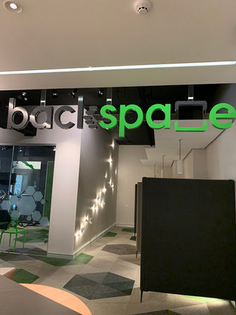 backspace light effect 