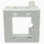 Adapter-Rahmen für Patchbox, 2-Port Data-Box, 4-Port Data-Box, UP-Media Small und U