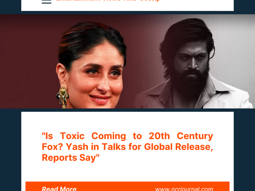 What Can Fans Expect from Yash's Global Release of "Toxic" with 20th Century Fox?