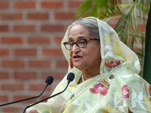 What are the implications of Sheikh Hasina's extended stay in India amid extradition calls from Dhaka?