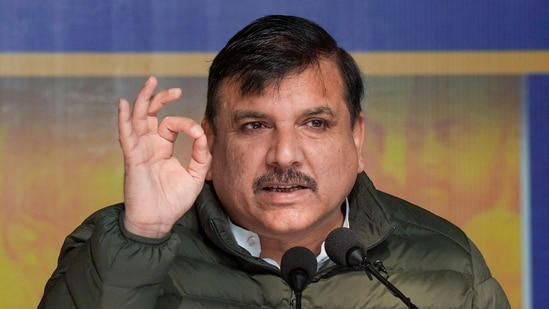 "Is The Delhi Election Official Secretly Favoring BJP? AAP's Sanjay Singh Raises Concerns"