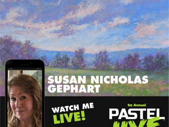 Susan Nicholas Gephart will be faculty at Pastel Live