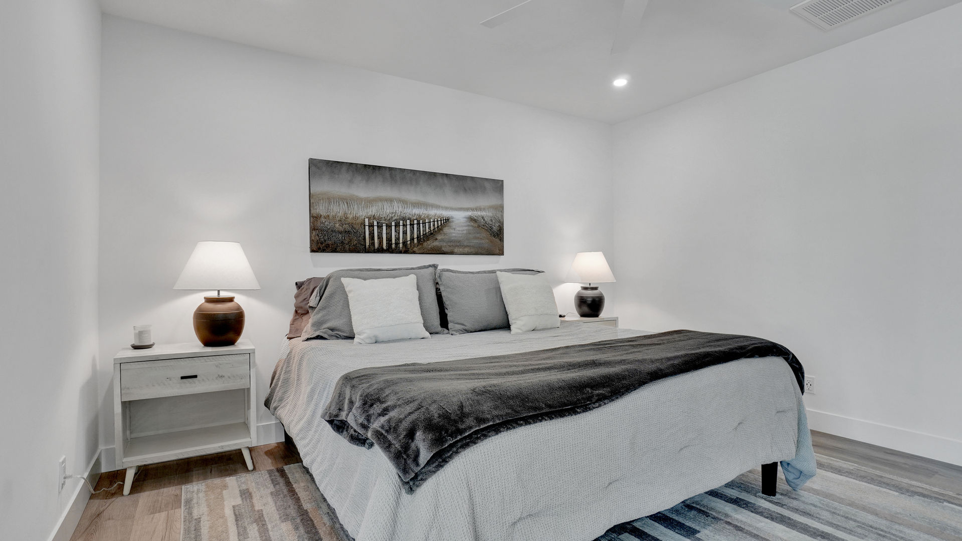 Luxury bedroom setup ideal for Scottsdale bachelorette and girls’ trips