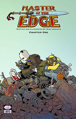 Cover art for indie comic book Master Of The Edge Chapter 1