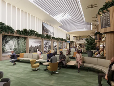 Airport Departure Lounge Upgrade Begins