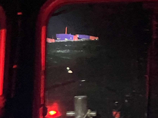 French racing trimaran brought ashore off Guernsey