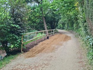 Railway Walk Reopens After Months of Repairs Following Landslip
