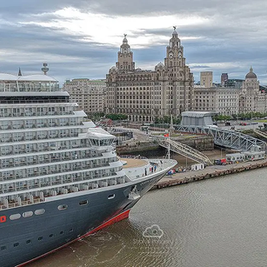 Queen Anne returns to Liverpool as Cunard’s newest ship revisits its historic home