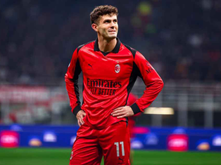 USMNT's Pulisic, AC Milan surprise fans with prematch kit reveal