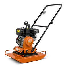 Commercial-grade petrol plate compactor for hire in Bendigo by Complete Landscaping