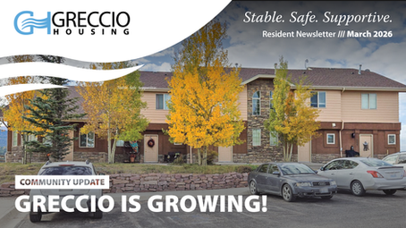 Greccio March 2026 Resident Newsletter