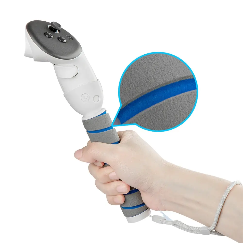 VR Game Handle Accessories Dual Handles Extension Grips VR Handle Extender
