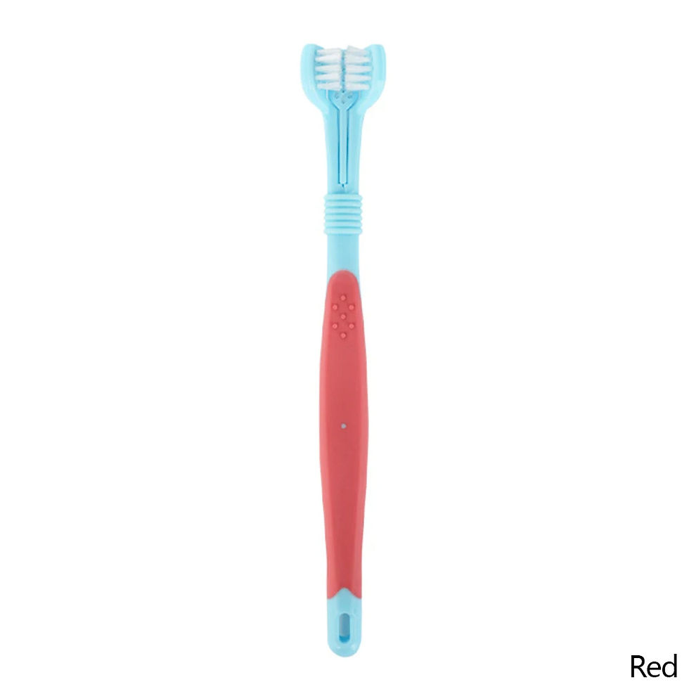 縮圖：Three Sided Pet Toothbrush Three-Head Multi-angle Toothbrush Cleaning Dog Cat Br