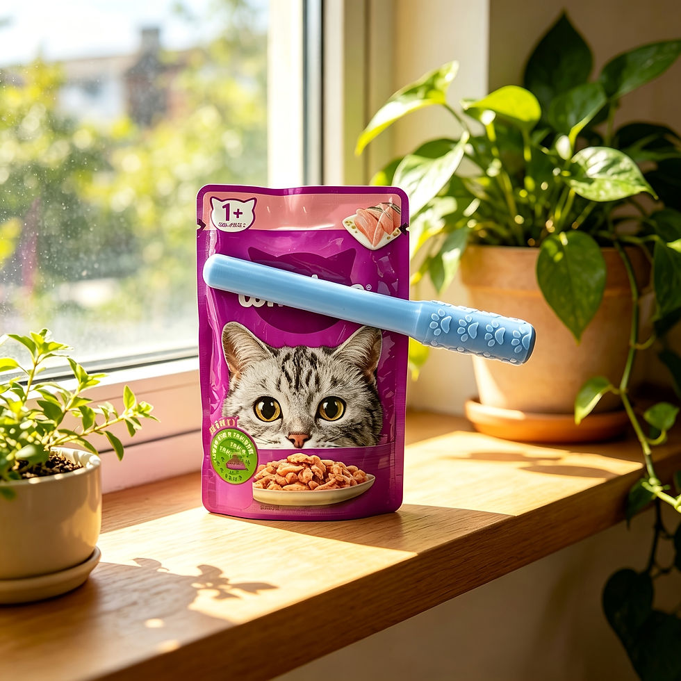 Thumbnail: 2026 New Pet Wet Food Squeezer Portable Cat Dog Wet Meal Pack Squeezing Tool Pro