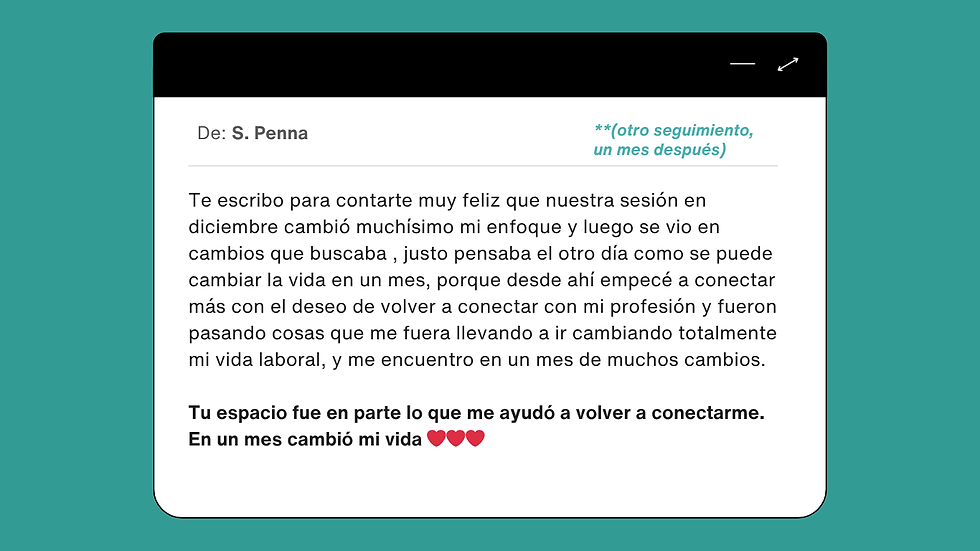 Testimonios