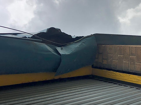 Damaged Flashing