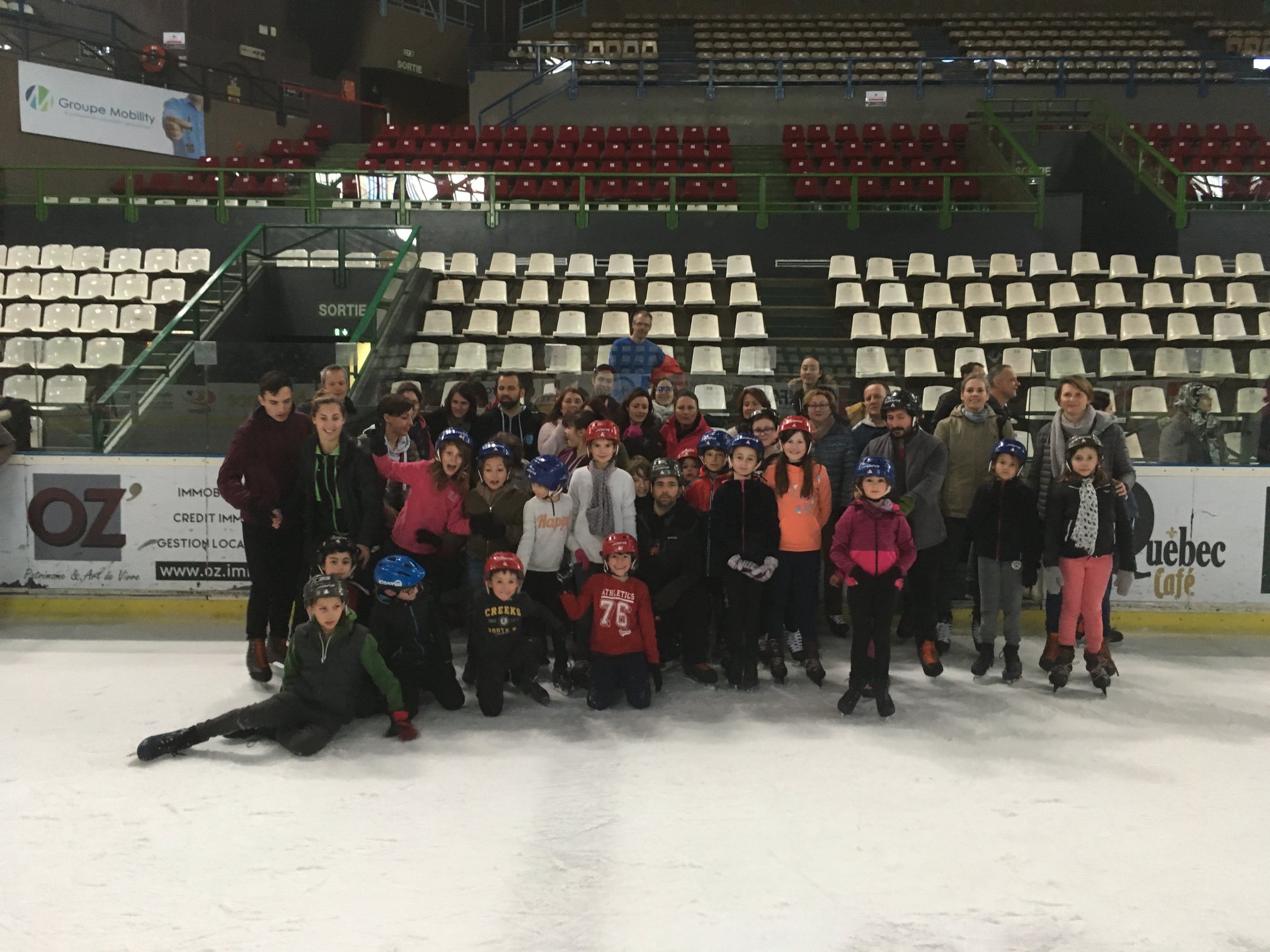 Sortie patinoire