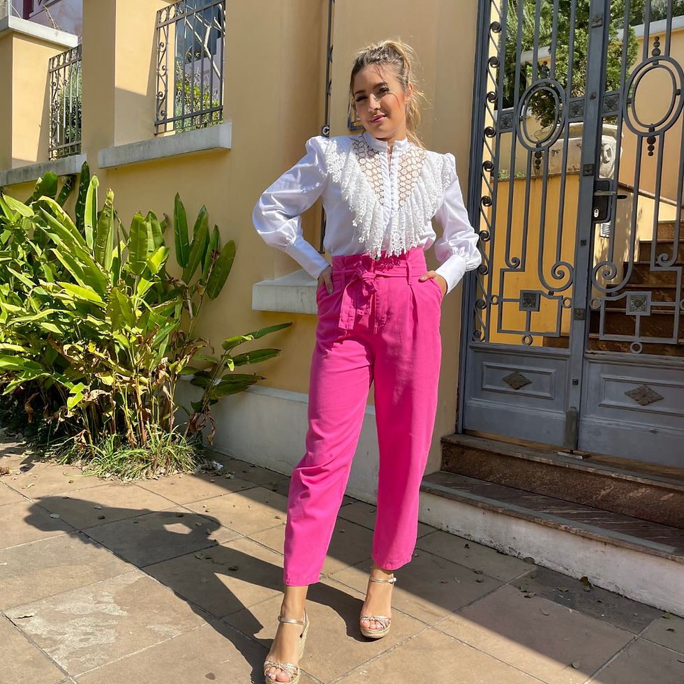Miniatura: Blusa/Camisa com Renda