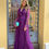 Miniatura: Vestido longo roxo