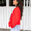 Thumbnail: USA Sunday Sweatshirt | Cabana Red