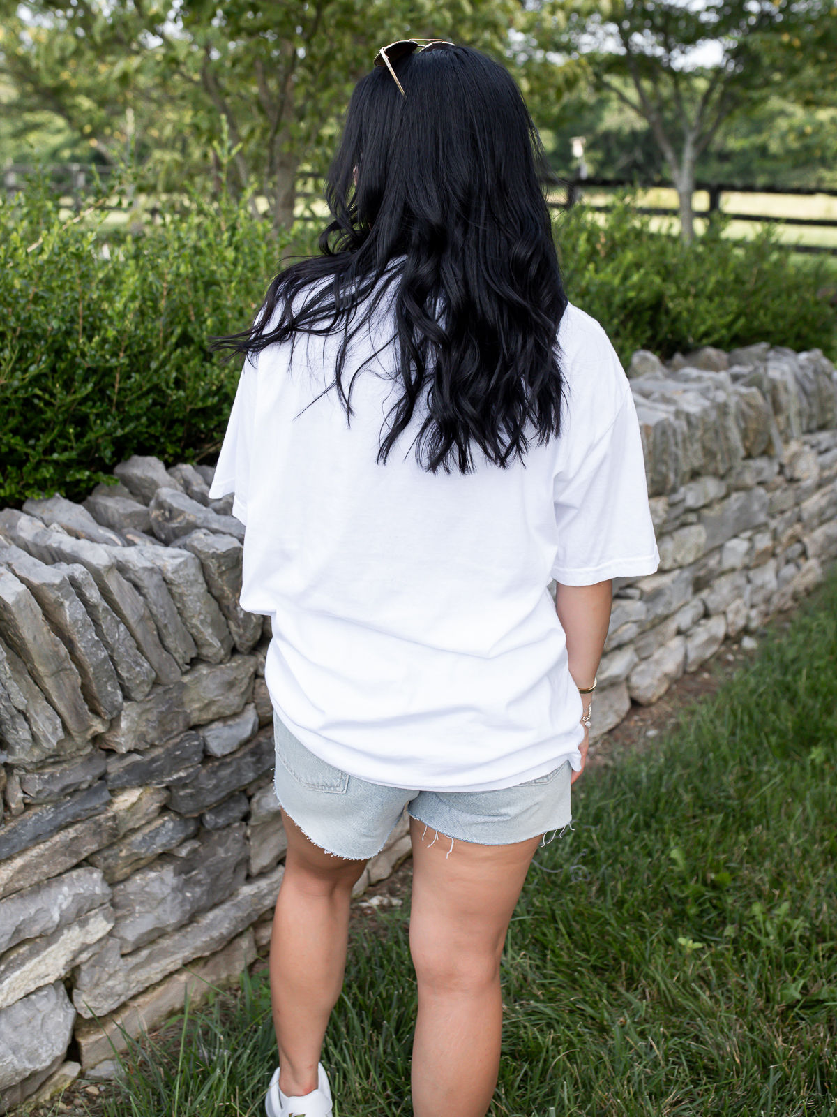 USA Stars Tee | White
