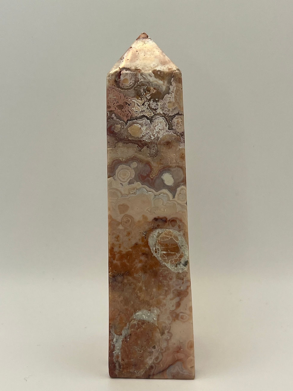 Thumbnail: Red Crazy Lace Agate Tower 