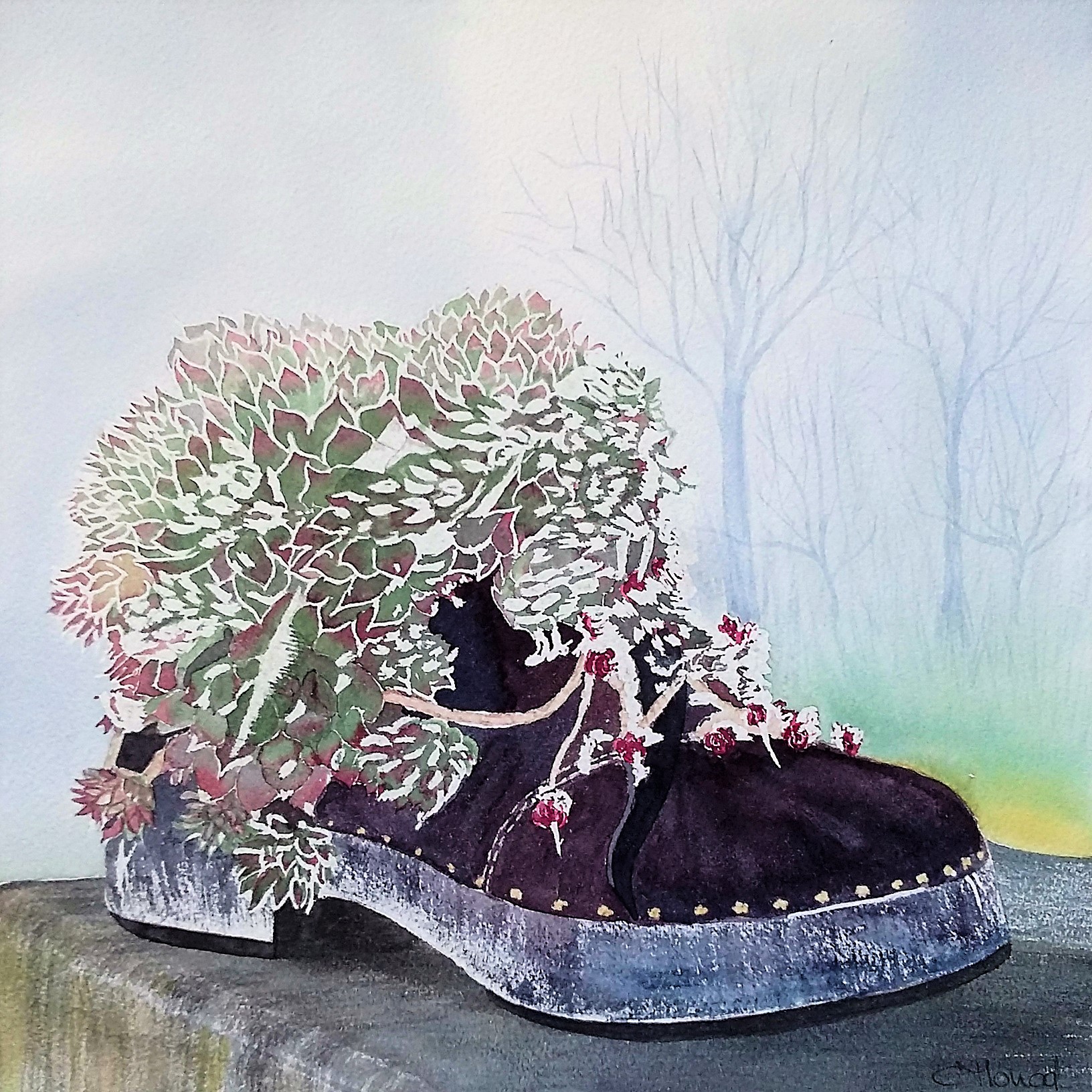 Fleurs de givre